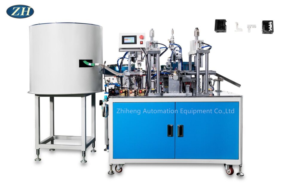 Mesin Riveting Automatik Untuk Bahagian Sentuhan Statik Dan Rangka Sentuhan Bergerak Mudah Dikendalikan