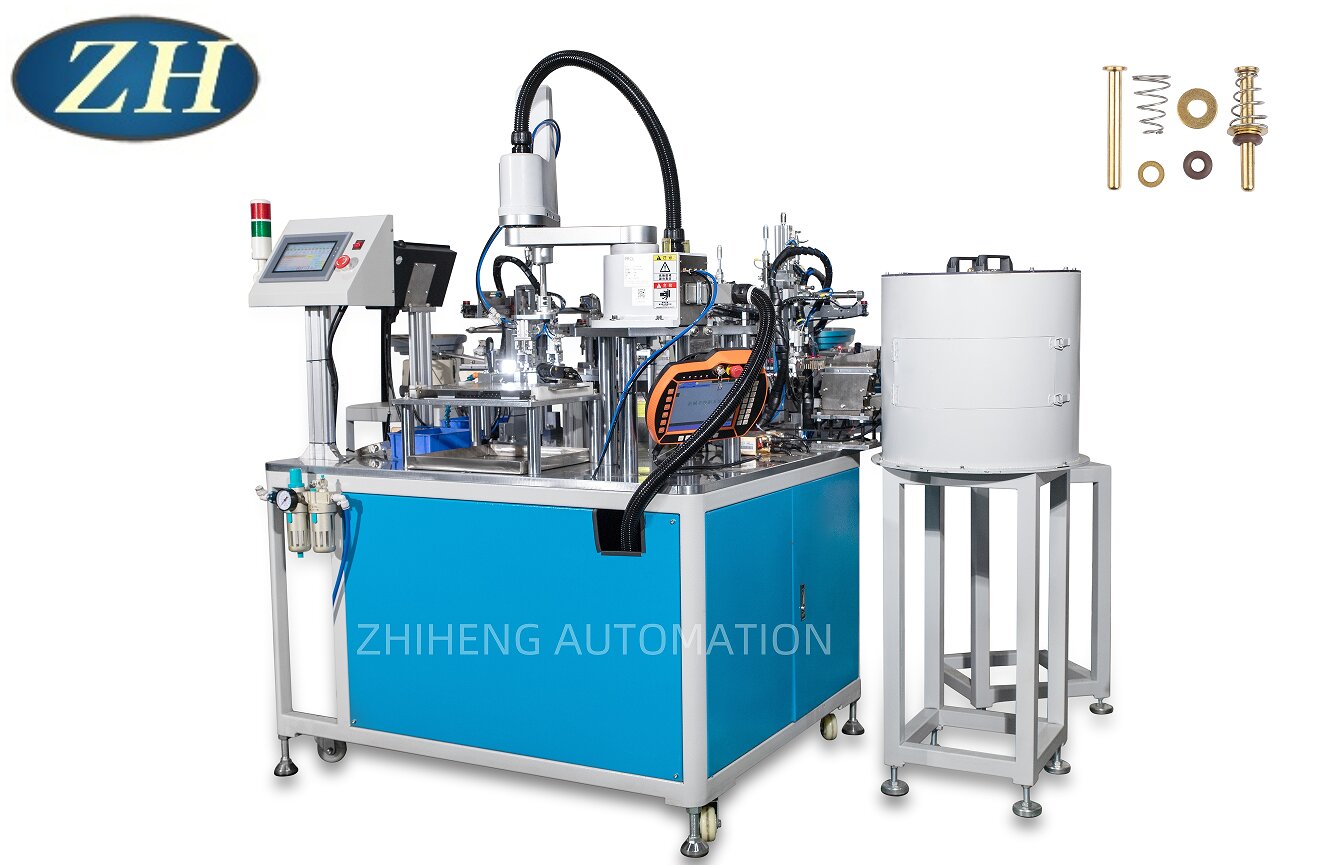 O-ring Spring Double Gasket Assembly Machine Line mudah dijaga